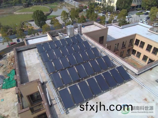 中铁水映加州（星悦台）项目别墅及幼儿园太阳能热水系统工程