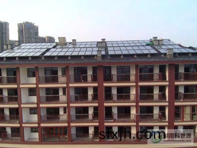 星语林·汀湘十里-雅筑楼太阳能热水工程