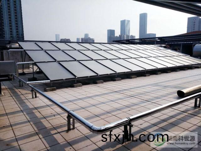 长沙市青少年宫太阳能热水系统工程