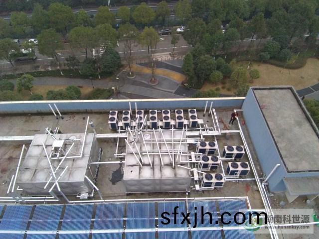 长沙县天达中学宿舍空气源热水工程