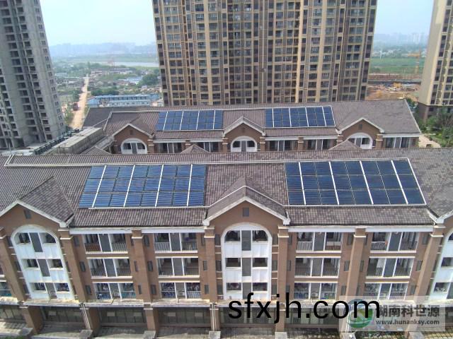 长沙市一中雨花新华都学校太阳能空气能热水工程