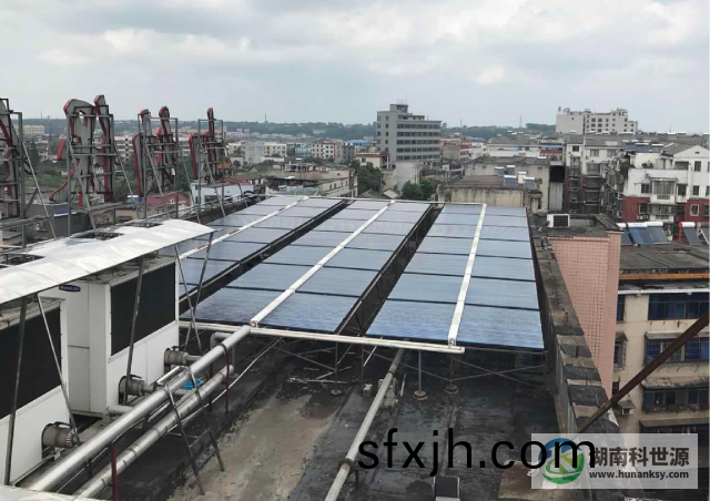 湖南省湘乡市妇幼保健院屋面太阳能热水工程