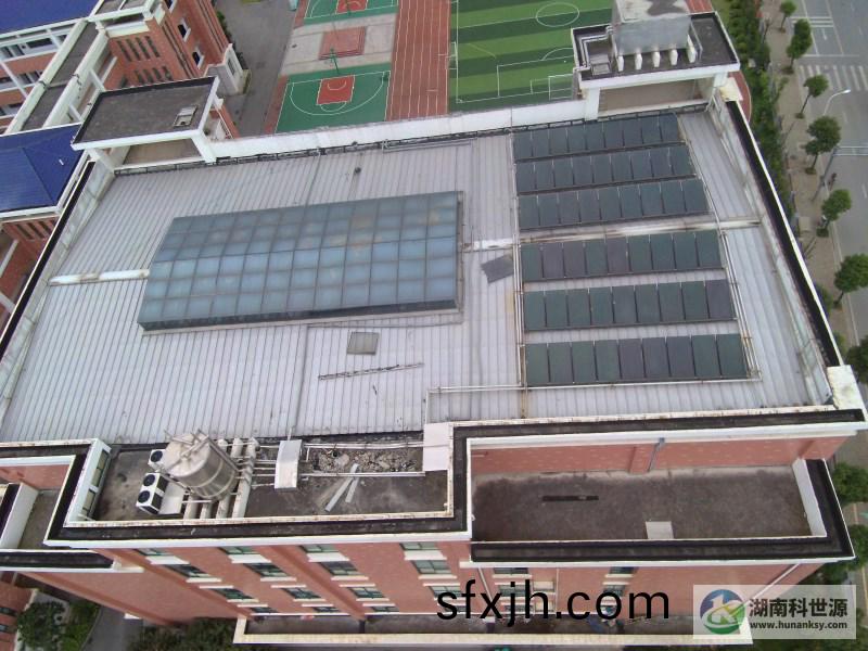 长沙市芙蓉区东风小学太阳能热水系统工程