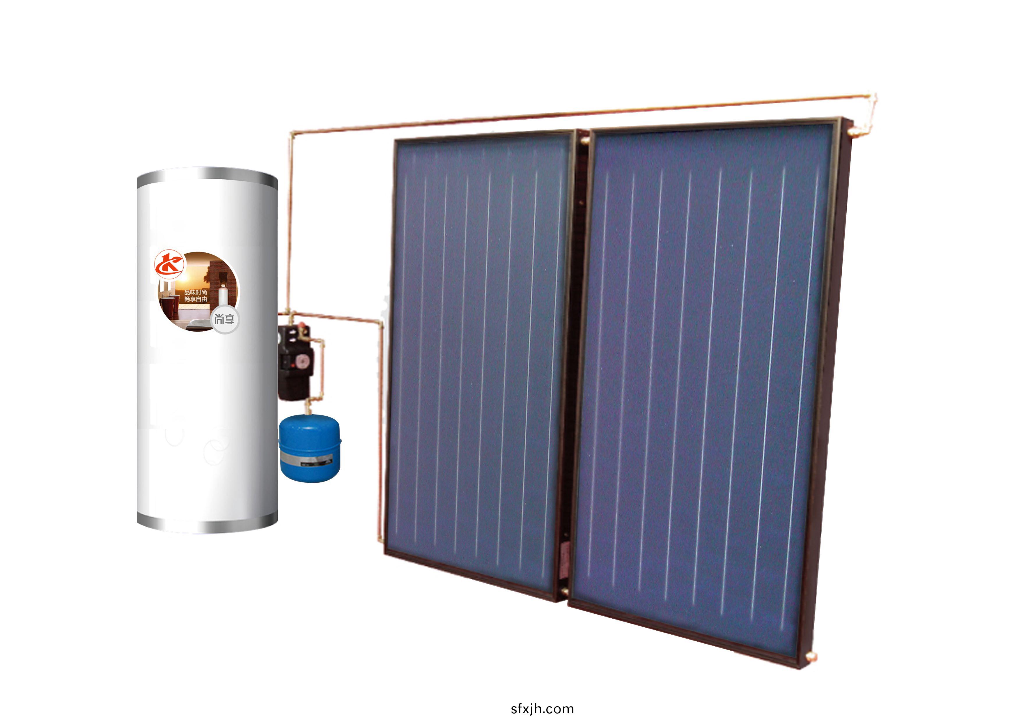 分体承压强制循环式太阳能热水系统
