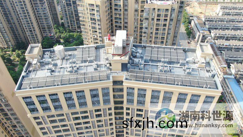 鑫远·湘府文苑（二期）9#栋太阳能热水系统工程