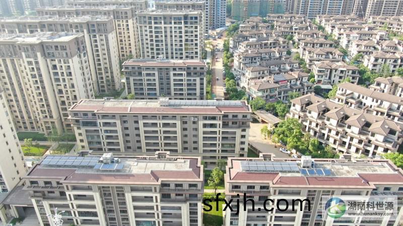 长沙大唐印象.御府及幼儿园项目太阳能热水工程