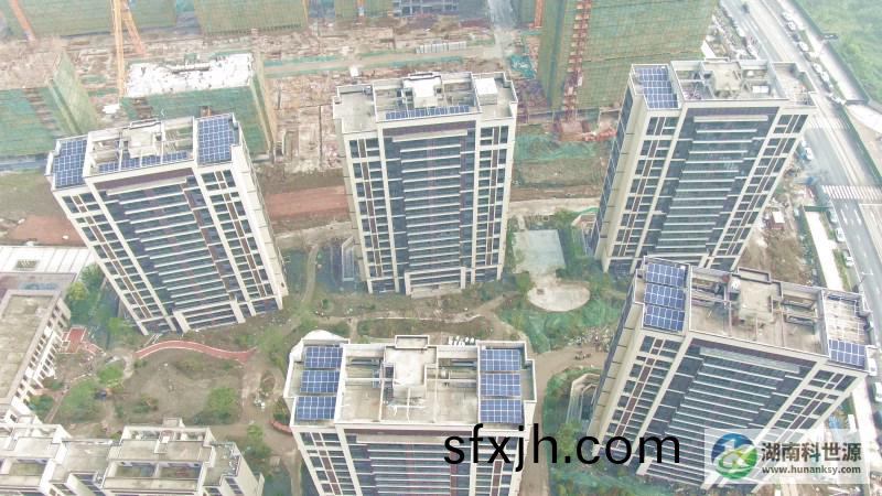 健康城（温泉岛）大区高层住宅光伏发电系统工程