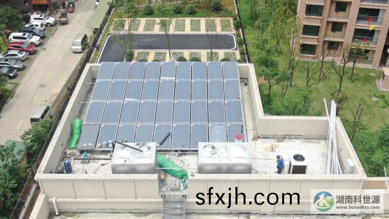 大汉公园里项目幼儿园集中太阳能热水系统工程