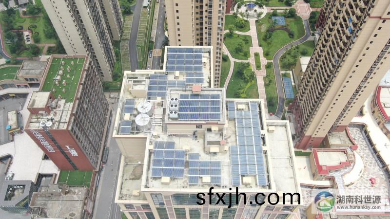 富兴学府名邸项目一期太阳能热水系统工程