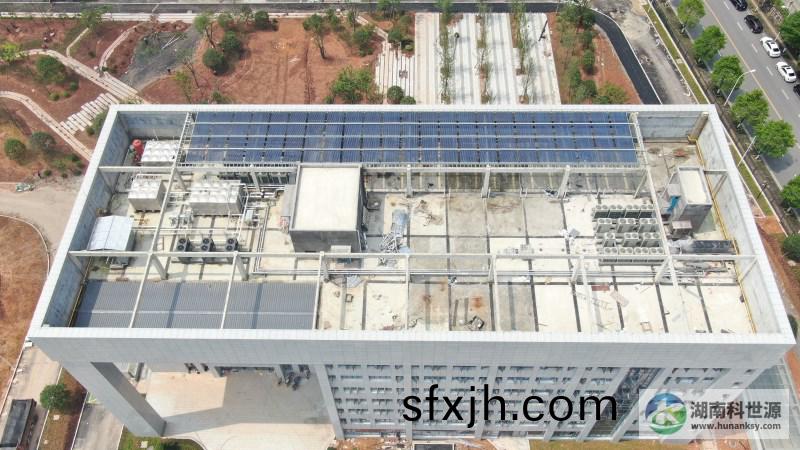 湖南益丰医药产业基地太阳能热水系统工程