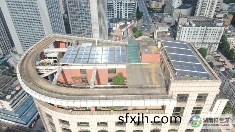 长沙泉昇酒店太阳能热水系统工程