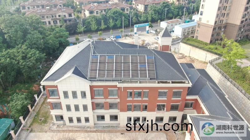 恒泰湘壹府幼儿园太阳能热水工程项目