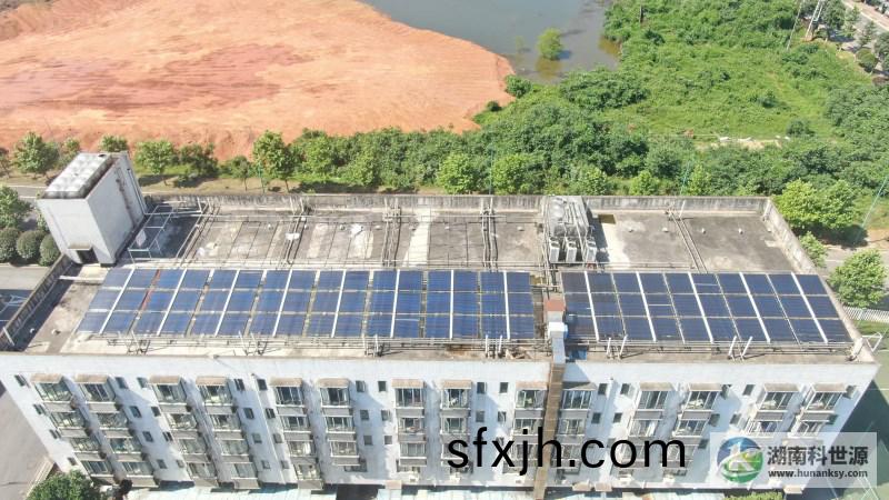 望城金驰能源职工宿舍太阳能热水系统工程