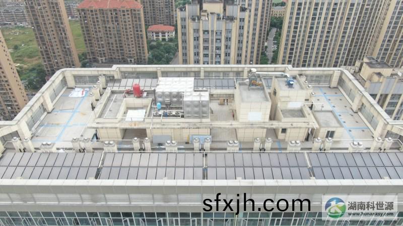 中房瑞致小区6#地块商业楼酒店太阳能热水系统工程