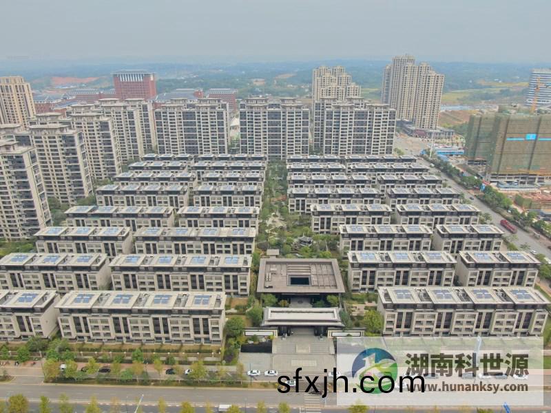 中交雅颂美庐（松雅苑）太阳能热水系统工程