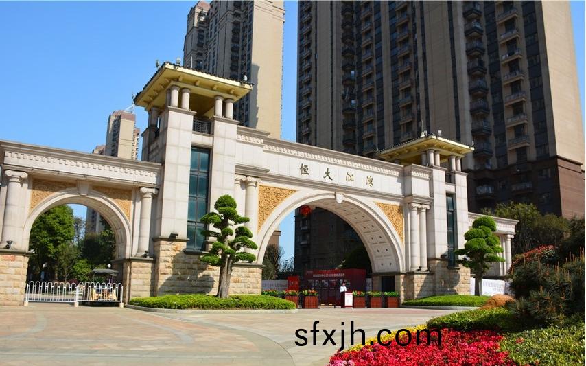 长沙恒大江湾太阳能热水系统工程