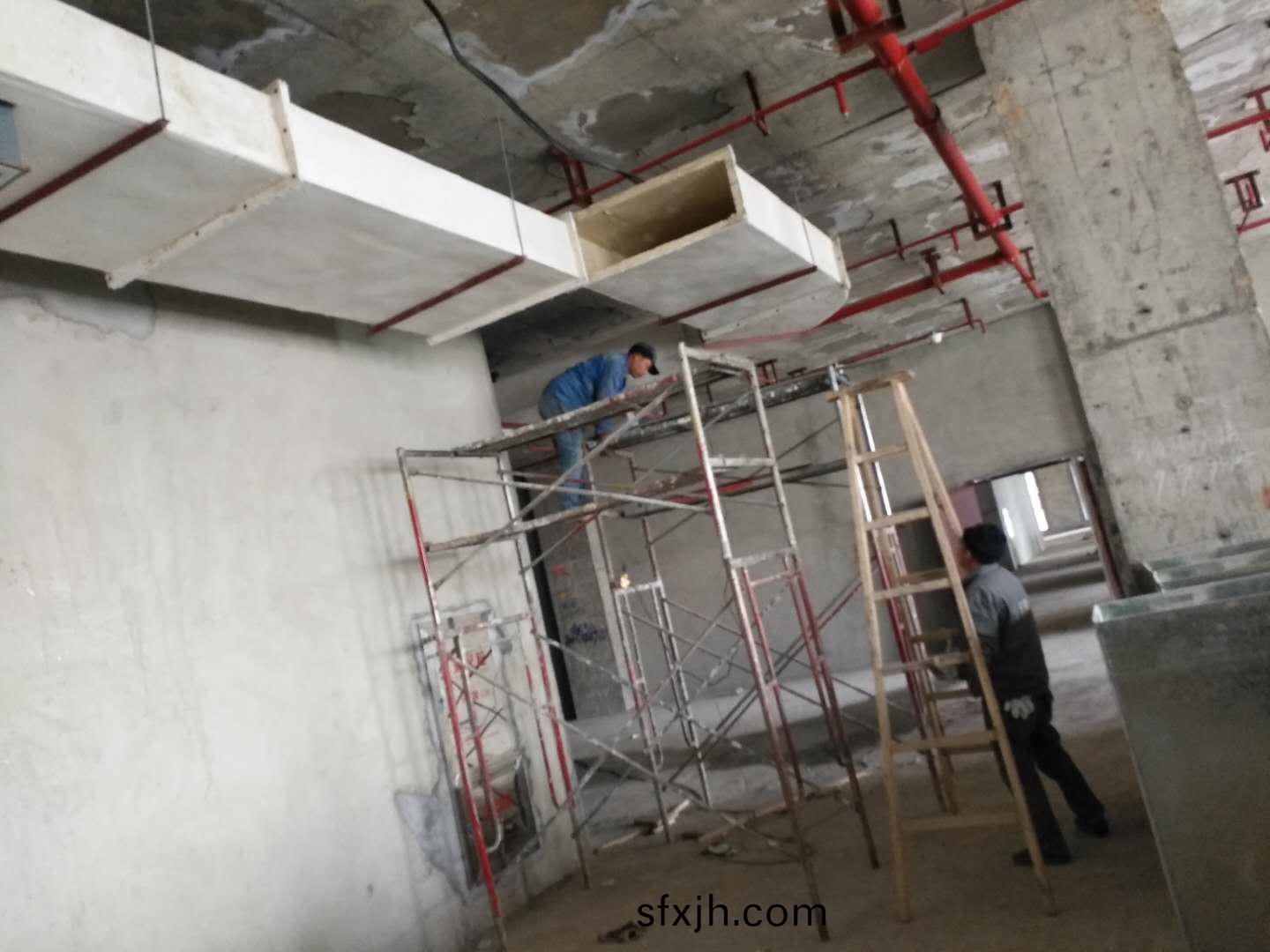 油烟净化系统及烟道安装