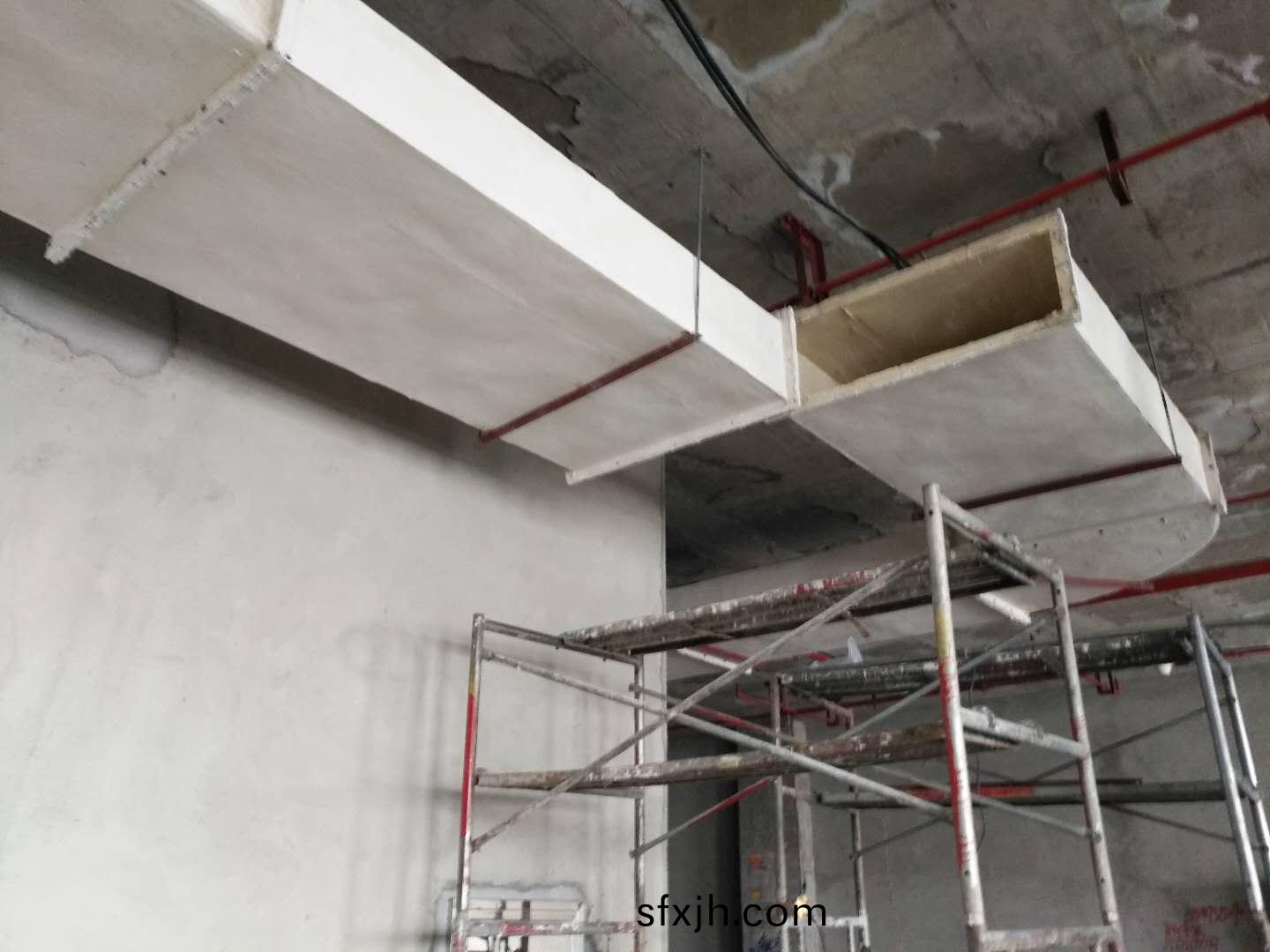 油烟净化系统及烟道安装