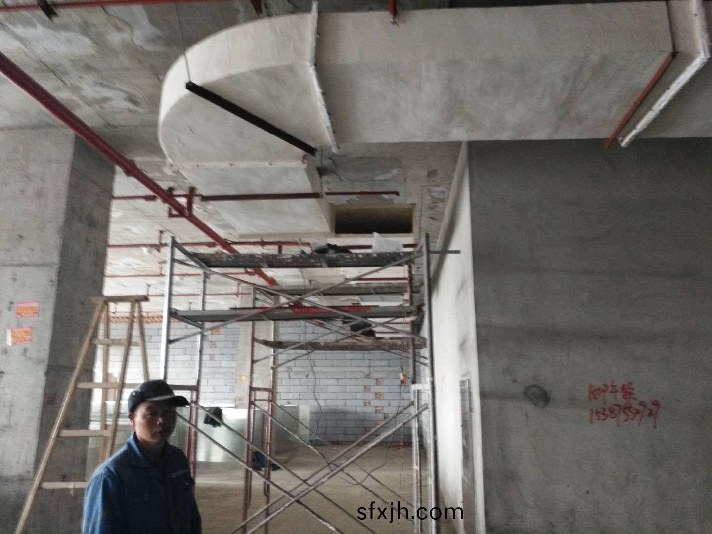 油烟净化系统及烟道安装