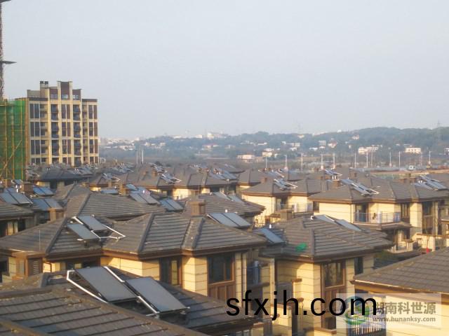 别墅太阳能热水工程