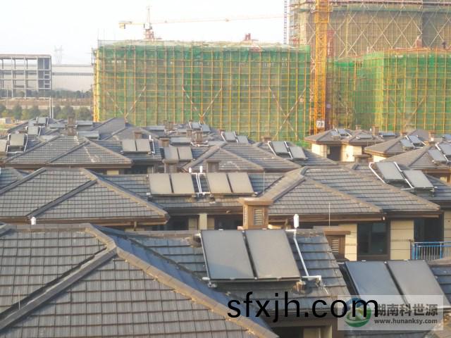 别墅太阳能热水工程