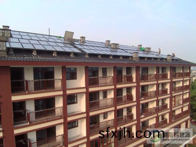 屋面太阳能热水工程