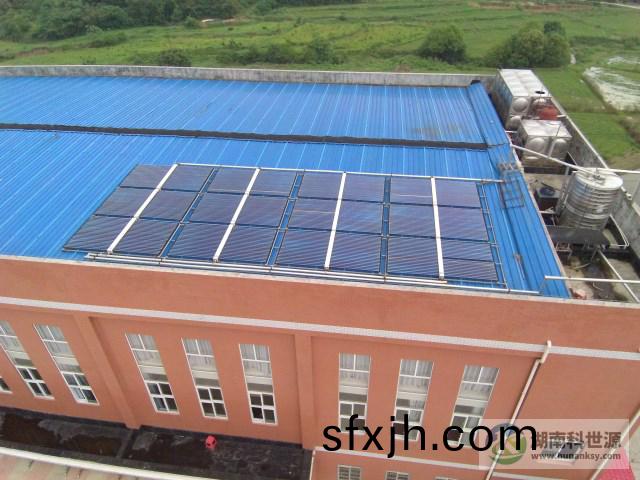 屋顶太阳能热水系统工程