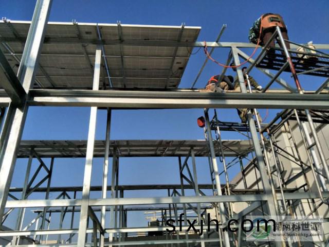 光伏发电系统工程安装现场