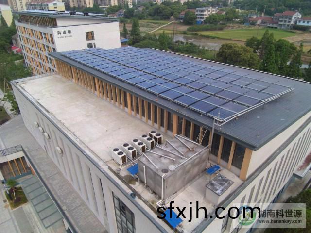 太阳能+空气能热水系统