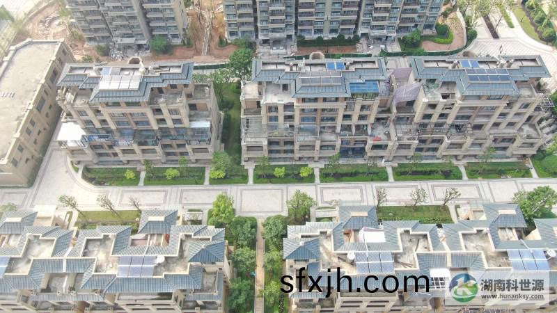 洋房太阳能热水系统工程